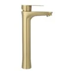 Monomando Alto para Lavabo Dorado Dica 4439.5 - Imagen 4