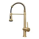 Monomando Flexible para Fregadero Dorado Meer MZM8126F