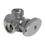 Válvula Angular Doble de Vuelta Completa 1/2" x 1/2" CNX HMA-EY