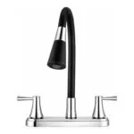Mezcladora para Fregadero 8" Cromo-Negro Solvex SF-81006 - Imagen 3