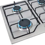Parrilla Acero Inoxidable de 4 Quemadores Empotrable 60cm Supra NOVA STEEL 60 - Imagen 4