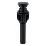 Contra Lavabo de Push sin Rebosadero Negro Mate Meer CANPOP-010 - Imagen 4