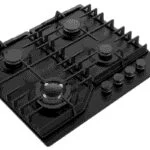 Parrilla Cristal Templado Negro Mate de 4 Quemadores Empotrable 59cm Nuur PARGA4VTM - Imagen 3