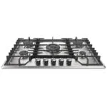 Parrilla Acero Inoxidable de 5 Quemadores Empotrable 76cm Nuur PARGA5AI - Imagen 4