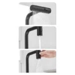 Monomando Multifuncional para Cocina Negro Mate Valmex VP24.391NM - Imagen 2