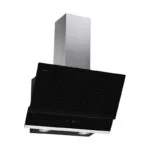 Campana de Pared tipo Pantalla con Cristal Templado Negro 60cm Nuur CAMEXPA60VT
