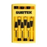 Juego de Destornilladores de Precisión 6 Piezas Surtek DJY01