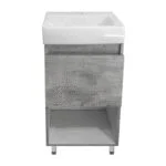 Gabinete con Lavabo Marcela Cemento de 40 cm - Imagen 4