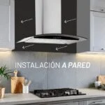Campana Acero Inoxidable de Pared 76cm Nuur CAMEXPA76AV - Imagen 5