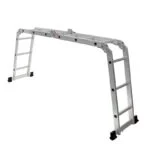 Escalera Articulada de Aluminio 12 Peldaños Tipo III 3.79 metros Carga 150 Kg Escalumex MEC-12-2 - Imagen 3