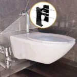 Soporte para Taza TZF NAO a PARED Ajustable para 2 Alturas Helvex S-TZF-P - Imagen 2