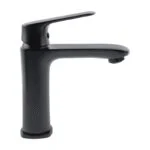 Monomando Corto para Lavabo Cassia Negro Mate Urrea 9433LU.2 - Imagen 4