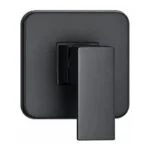 Monomando para Regadera Negro Mate Meer MZR-005M