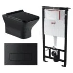 Kit Tanque Oculto A101, Taza Suspendida WC002N y Pulsador M578 Tecnobath-Alcaplast PWCS25-SADRO