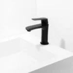 Monomando Corto para Lavabo Cassia Negro Mate Urrea 9433LU.2 - Imagen 5