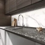 Monomando para Fregadero con Cabezal Retráctil y Dos Tipos de Chorro Adara E-312 Helvex - Imagen 2