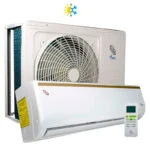 Aire Acondicionado Inverter Mini Split 1 Tonelada (12,000 BTU/h) 115V Enfriamiento y Calefacción 16 SEER IUSA 6666055/666056