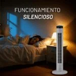 Ventilador de Torre 36" 3 Velocidades 45W Nuur VENTI36TOR - Imagen 8