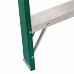 Escalera de Fibra de Vidrio de Tijera 5 Peldaños Tipo II 3.17 metros Carga 175 Kg Escalumex FTS-6 - Imagen 3