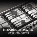 Parrilla Acero Inoxidable de 6 Quemadores Empotrable 90cm Nuur PARGA6AI - Imagen 6