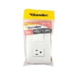 Línea Toscana Apagador y Contacto Aterrizado Sanelec 4459 - Imagen 2