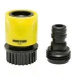 Juego de Conectores con Sistema Click y Adaptador Macho-Hembra 3/4" Surtek 130383