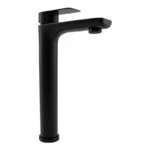 Monomando Alto para Lavabo Negro Mate Meer MZM4149