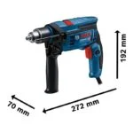Rotomartillo de 1/2" 650W Heavy Duty + 23 Accesorios Bosch GSB 13 RE - Imagen 8