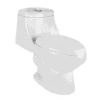 WC One Piece Elongado Livorno Blanco A15