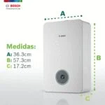 Calentador Instantáneo Modulante Tiro Forzado 24 L/min Balanz Vento Gas LP Bosch 7736505624 - Imagen 4