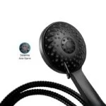 Regadera Tipo Teléfono 4" 150cm Negro Mate Meer TEL302 - Imagen 3