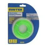 Hilo Redondo para Desbrozadora Verde 2mm x 15m Surtek 130261 - Imagen 2