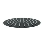 Regadera Padua Redonda 20 cm Negro Mate Metalflu 10892 - Imagen 2
