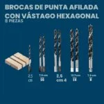 Set de Puntas y Brocas X-Line 65 Piezas Bosch 2610038618 - Imagen 4