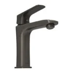 Monomando Corto para Lavabo Cassia Gun Metal Urrea 9433LU.6 - Imagen 2