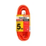 Extensión Electrica Reforzada 2 x 16 AWG Naranja 5 metros Sanelec 2408 - Imagen 3
