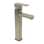 Monomando para Lavabo Alto Niquelado Meer MZM4105
