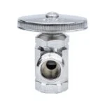Llave de Control Angular Latón Cuerda Interior Cierre Compresión Cromo Coflex IP-100 - Imagen 2