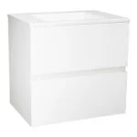 Gabinete Suspendido Primmo Glacé 60cm 2 Cajones con Lavabo Helvex PRIMMO 60 2C GLACE