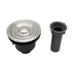 Contracanasta Plástica con Tapa Acero Inoxidable Meer CANC-003 - Imagen 2