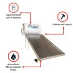 Calentador Solar Alta Presión / Baja Presión con Cubierta Anti-Impacto 150 Litros de 3 a 4 Servicios Primo 217583 - Imagen 4