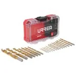 Juego de Brocas de Titanio 21 Piezas Uso Industrial Urrea JIM9