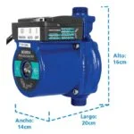 Bomba Presurizadora 1/6 HP 25 L/min 120W Primo RS15-9 IUSA - Imagen 2