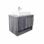 Gabinete Suspendido 60 x 45 x 58cm con Lavabo + Accesorios de Instalación Vanity Pack Roma Lombardia Ekon/Ceramosa  62807 - Imagen 2