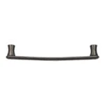 Toallero de Barra Corto Cassia Gun Metal Urrea LU.09.6 - Imagen 3