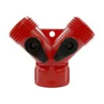 Conector para Manguera 2 Salidas Tipo "Y" con Llave de Paso 3/4" (19mm) Santul 7513