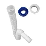 Cespol Flexible Universal con Chupón 1-1/2" y 1-1/4" 80cm Fleximatic FLE-08 - Imagen 2