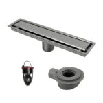 Coladera para Regadera de Acero Inoxidable 30x7cm Tecnobath CO300