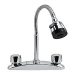 Mezcladora Flexible para Fregadero Cromo Meer MZF8510FC - Imagen 2