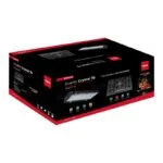 Pack Campana 80cm Negra con Parrilla Cristal 76cm Negra Teka PACK DUETTO CRYSTAL 75 - Imagen 2